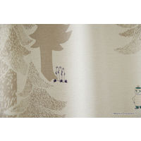 スミノエ ムーミン 遮光カーテン プート 100×178cm ライトブルーグレー 4549781277578 1枚