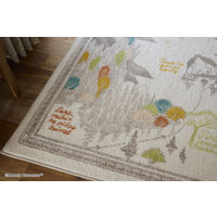 スミノエ ムーミン ムーミン谷の地図 ラグ 140×200cm アイボリー 4549781277745 1枚