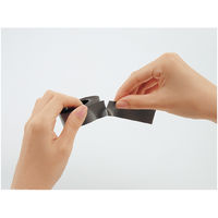 コクヨ マグネットテープ マグテ イージーカット 片面粘着剤付き 19mm×5m マク-375N 1巻（5m入）