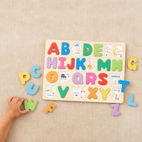 エド・インター 木のパズル A・B・C 1セット