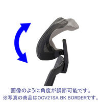 藤沢工業 TOKIO オフィスチェア OCV21SA GYBORDER用ヘッドレスト グレー OCV21S-HR GYBORDER 1個（取寄品）