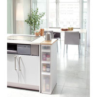 吉川国工業所 耐熱木天板ストッカースリム ホワイト TS-121WT 1台