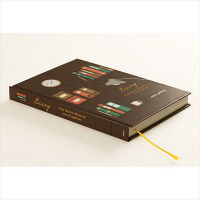 デザインフィル ミドリ 日記 書斎柄 12847006 1冊（直送品）