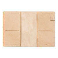 デザインフィル MDノートカバー ＜文庫＞ 本革ゴートヌメ 49843006 1冊（直送品）