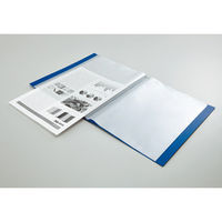 コクヨ クリヤーブック固定式40ポケット・青 K2ラ-K40B 1セット(10冊)