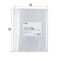 コクヨ クリヤーブック替紙30穴100枚・透明 K2ラ-RF30H60-100 1セット(1000枚:100枚×10パック)