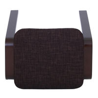 【軒先渡し】ヤマソロ パセリ スタックスツール ファブリックブラック 1セット（4脚入）（直送品）