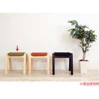 【軒先渡し】ヤマソロ パセリ スタックスツール ファブリックグリーン 1セット（4脚入）（直送品）