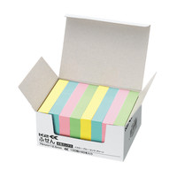 コクヨ（KOKUYO） ふせん <K2> 75×12.5 4色混色 K2メ-7512 1箱（4000枚：100枚×40冊）（直送品）