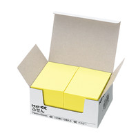 コクヨ（KOKUYO） ふせん <K2> 75×50 イエロー K2メ-7550Y 1セット（2000枚：1000枚入×2箱）（直送品）