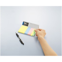 コクヨ（KOKUYO） タックメモ（デスクトップタイプ） ふせん 119×132 4色 メ-D100 1セット（2500枚：250枚入×10冊）（直送品）