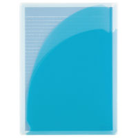 コクヨ キャンパスカバーノート（プリント収容ポケット付き）ブルー ノ-623AN-B 1セット（5冊）