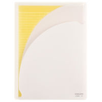 コクヨ キャンパスカバーノート（プリント収容ポケット付き）イエロー ノ-623AN-Y 1セット（6冊）