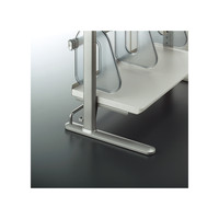 コクヨ（KOKUYO） デスクシェルフ<RESPACE-C> 可動式仕切板4枚付・棚1段 ライトグレー EAS-DSC1009NM 1台（直送品）