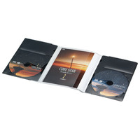 コクヨ（KOKUYO） CD用ケース<MEDIA PASS> トールサイズ 2枚収容 10枚 黒 EDC-DME2-10D 1パック（20枚入）（直送品）