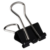 コクヨ ダブルクリップ<Scel-bo>(小) 黒 クリ-J35D 1セット(60個:10個入×6パック)