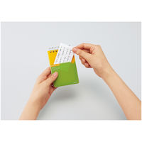 コクヨ ツインリングメモ <カラータグ> A7 5mm方眼 CTメ-C70Y 1セット(15冊)