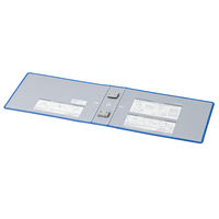 コクヨ チューブファイル<エコツインR>用替表紙 A4横 フ-RH655B 1セット(1冊×12)