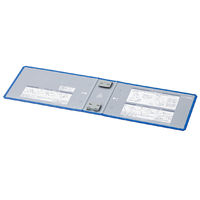 コクヨ チューブファイル<エコツインR>用替表紙 A5横 フ-RH657B 1セット(12冊)