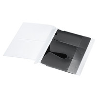 コクヨ CD/DVD用ファイル<MEDIA PASS>リフィル トールサイズ専用 1枚収容 EDF-DMP1-5 1セット（15枚：5枚入×3セット）（直送品）