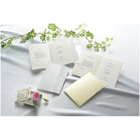 コクヨ（KOKUYO） インクジェットプリンタ用 招待状セット <ことぶきスタイル>マリアベール柄 A5 KJ-B210-4（直送品）