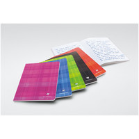 コクヨ（KOKUYO） クレールフォンテーヌ くるみ表紙ノート セミB5 40枚 普通横罫 31行 青 CLA-4A-B 1セット（10冊）（直送品）