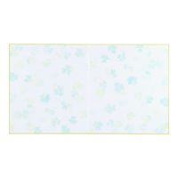 デザインフィル カラー色紙 二つ折り クローバー柄 33140006 1枚