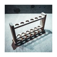 関谷理化 木製 試験管立て 穴18φ×6本立 SITATE186SJ 1個 65-2766-31（直送品）