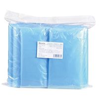 Ciメディカル リセラ プラスチックガウン(袖付・エンボス) フリーサイズ 10枚入 63-4156-76 1パック(10枚)（直送品）