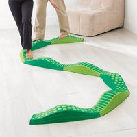 アズワン ウェイブバランス平均台 グリーン 8本入 93367 65-5724-04 1セット(8本)（直送品）