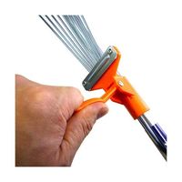 アークランズ ミニ ガーデンレーキ(伸縮式) 714150 1本 62-9950-55（直送品）