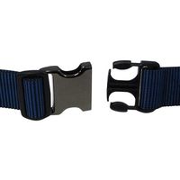 アークランズ 職人作 ワンタッチベルト ブルー ドット柄 STC-600BU 1本 64-3669-62（直送品）