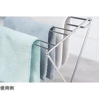 オークス さらっと乾く折りたたみハンガー AUC1400 1個 67-5183-02（直送品）