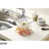 オークス 広口で捨てやすいポリ袋ホルダー AUC1406 1個 67-5183-08（直送品）