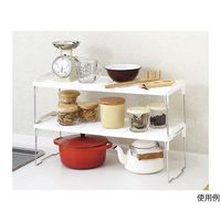 高儀 積み重ね棚ワイドタイプ 4011231 1個 64-4073-52（直送品）