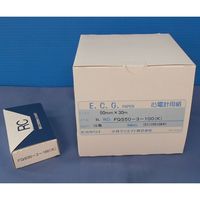 小林クリエイト 心電計用紙 10冊入 FQS50-3-100(K) 1箱(10冊) 64-0977-67（直送品）