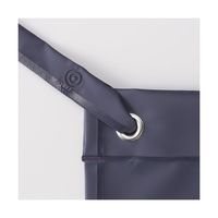 船橋 ビニロンエプロン コシ ネイビー×レッド S AF-810e NV RD 1枚 67-0319-78（直送品）