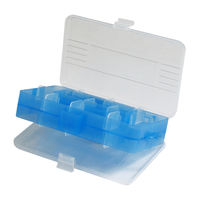JEJアステージ ツインセパレートケースTS-200 クリアブルー 1個