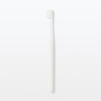 無印良品 ヘッドが交換できる歯ブラシ 白 やわらかめ 全長184mm 1セット（1本×2） 良品計画