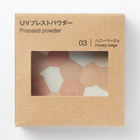 無印良品 UVプレストパウダー SPF33 PA+++ 9.1g ハニーベージュ 良品計画