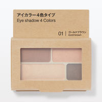 無印良品 アイカラー4色タイプ ゴールドブラウン 良品計画
