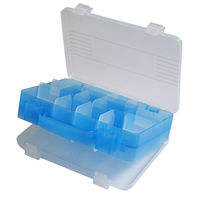 JEJアステージ ツインセパレートケースTS-300 クリアブルー 1個