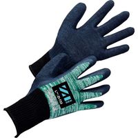 Weed 耐切創手袋 ZIZAI ZI―733 天然ゴム背抜き LLサイズ(10双入) ZI733XL 1セット(120双:10双×12袋)（直送品）