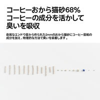 PIDAN 猫砂 コーヒー ベントナイトミックス 2.4kg 1袋 トイレに流せる