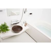 新輝合成 TONBO フロート湯桶N25 フック穴付 ブラウン 07744 1個 410-2131（直送品）