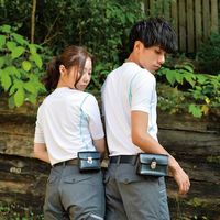 岡潮 超吸汗速乾・冷感シャツ コンプレッション半袖 ホワイト S お得な洗い替え2枚セット 20008-S-2 1式 520-9545（直送品）