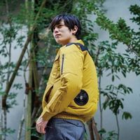 岡潮 空調長袖ブルゾン(ウェアのみ)日本製生地使用 20124 ゴールド×ブラック4L 20124-4L 1着 536-0514（直送品）