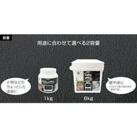 ニッペホームプロダクツ ニッぺ STYLE ZAKUZAKU 1kg モルタルグレー HUP201 4976124882616 1缶（直送品）