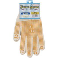 勝星産業 勝星 ジュニアグローブすべり止め付 L #516-L 1セット(10双) 567-4133（直送品）