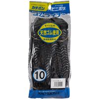 勝星産業 勝星 ゴムライナー ブラック 10双組 L #065-BK-L 1セット(50双:10双×5組) 567-2565（直送品）